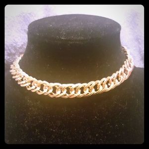 Gold Chain Link Choker